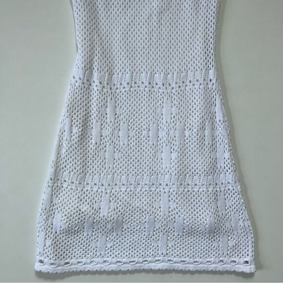 Sundance Catalog NWT White Crochet Dress XS - Picture 7 of 7